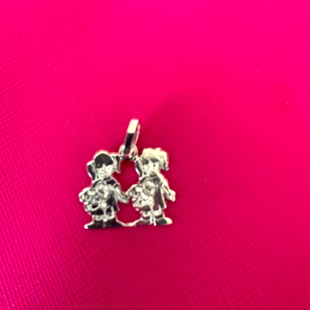 .925 silver solid real NEW pendant GIRLS